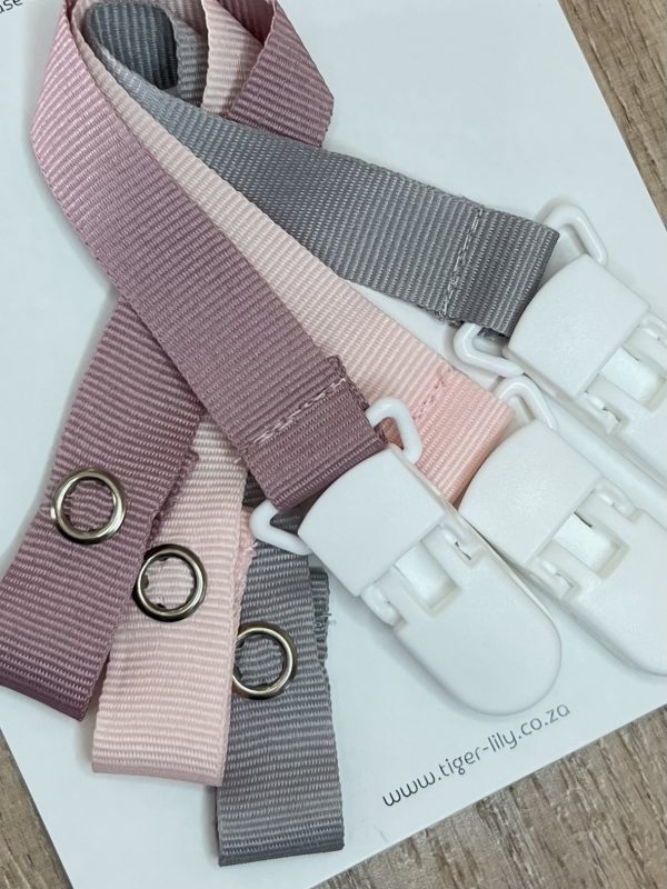 Dummy clips - pack of 3 by Tiger Lily Tots - Little Things