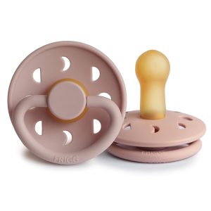 FRIGG Pacifiers Blush_MOON_rubber