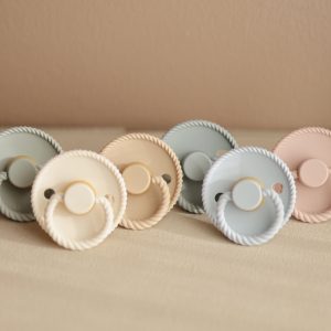 A FRIGG pacifier for baby